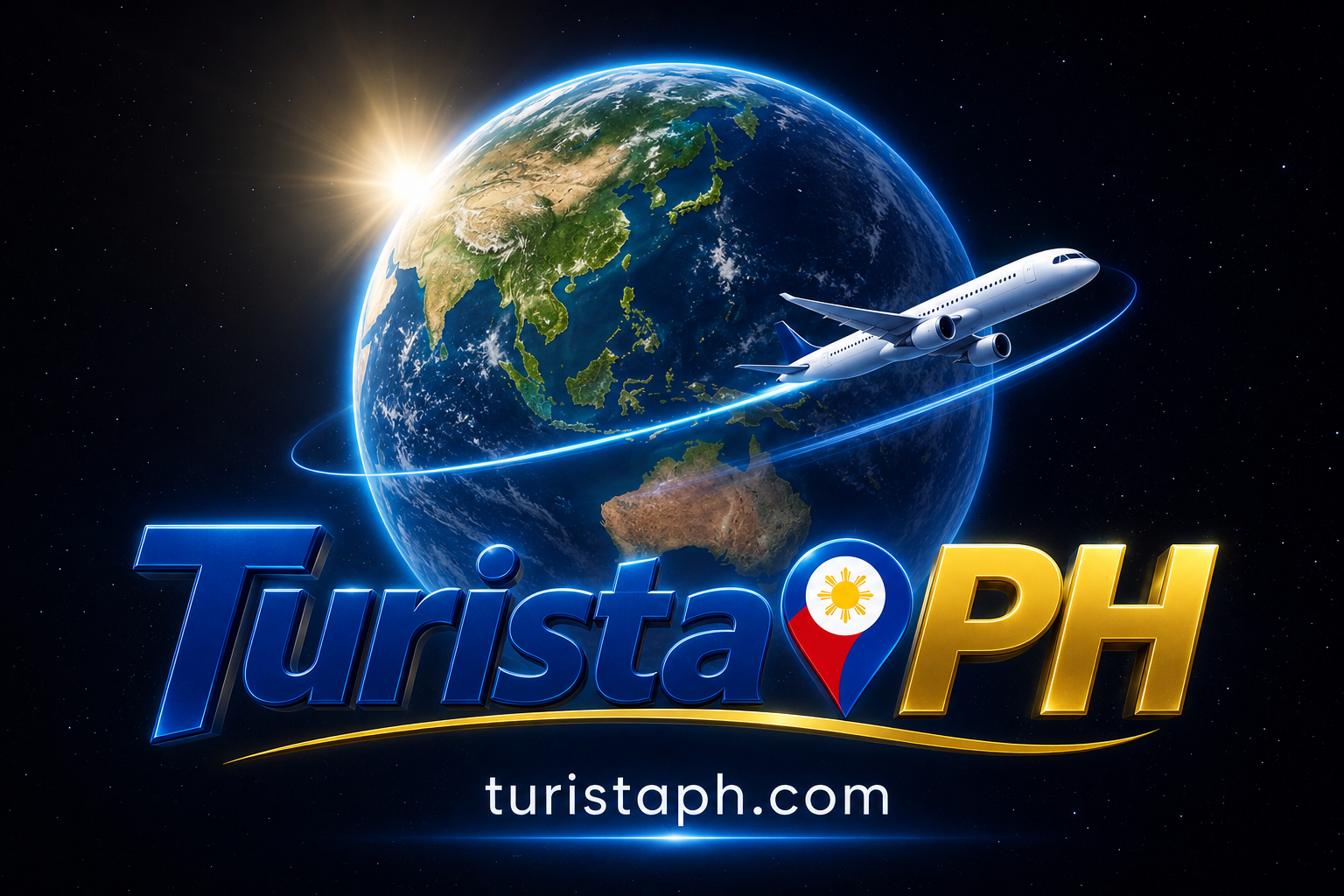 TuristaPH official 3D logo